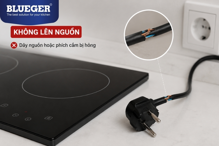 Bếp Từ Không Lên Nguồn Là Do Đâu?