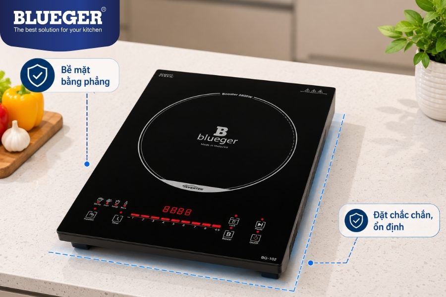 Cách Sử Dụng Bếp Từ Đơn Blueger Chi Tiết Cho Bạn