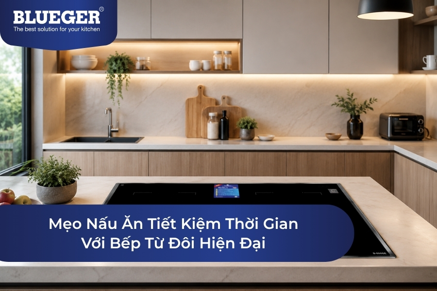 Mẹo Nấu Ăn Tiết Kiệm Thời Gian Với Bếp Từ Đôi Hiện Đại